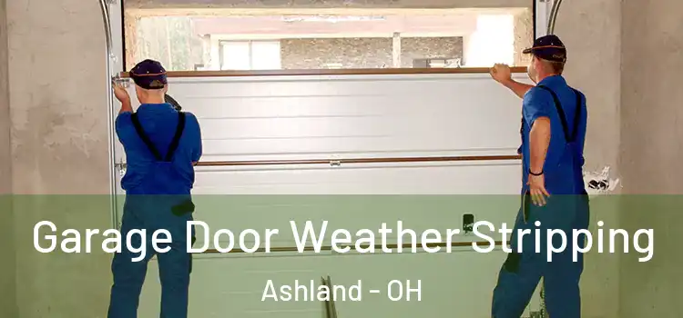  Garage Door Weather Stripping Ashland - OH